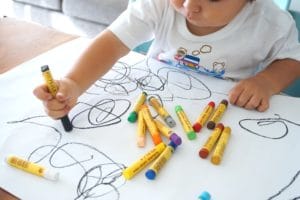 entretenir la créativité des enfants